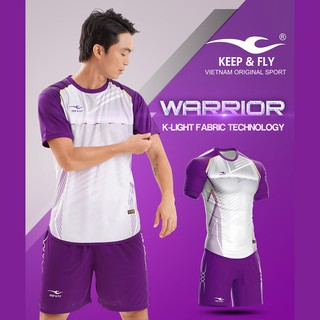Áo bóng đá keep and fly Warrior 1 bộ [Ảnh thật] [Có bảo hành] [Có sẵn] [Rẻ vô địch] [Free Ship]