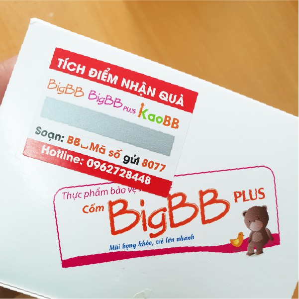 BigBB Plus - Giảm ho đờm, sổ mũi, viêm họng, hạn chế dùng kháng sinh