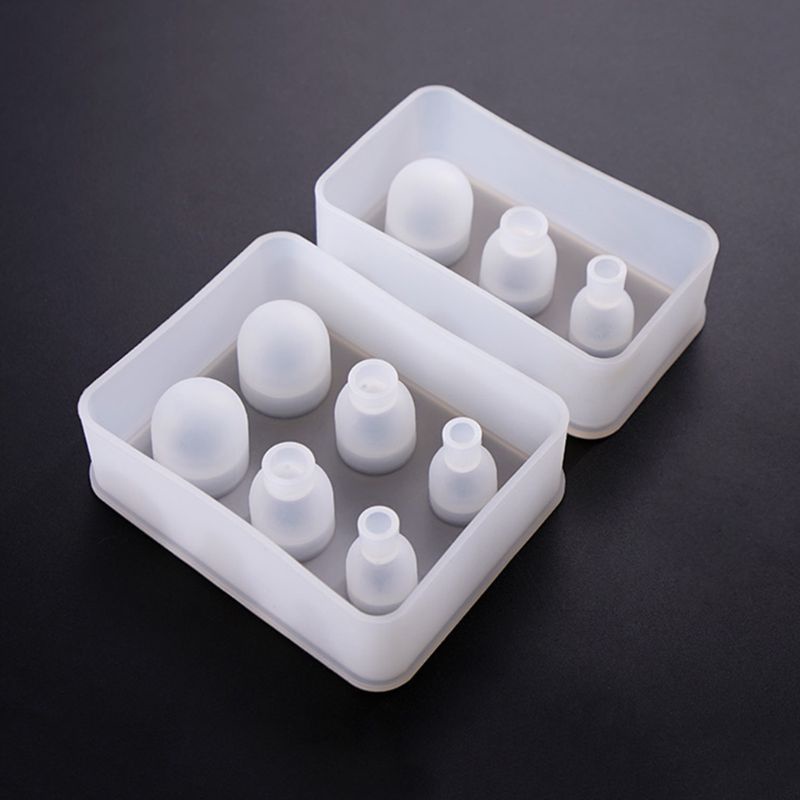 Khuôn Silicone Hình Quả Trứng Làm Mặt Dây Chuyền Thủ Công DIY