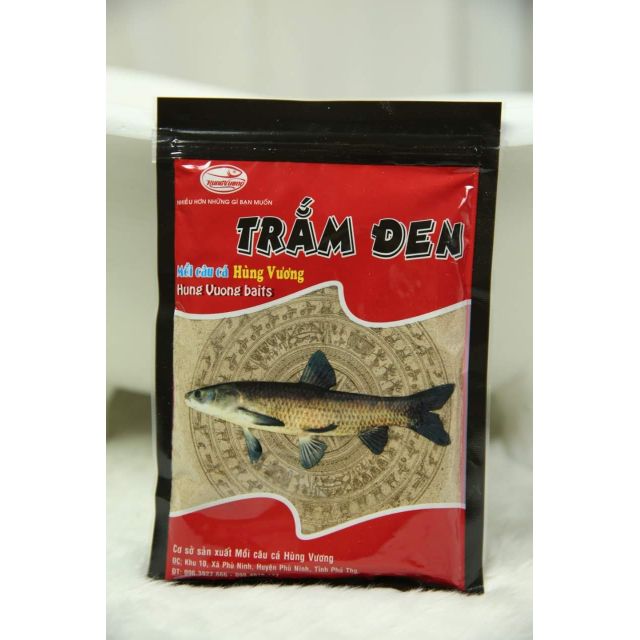 Mồi câu cá Trắm đen Hùng Vương (200gram)