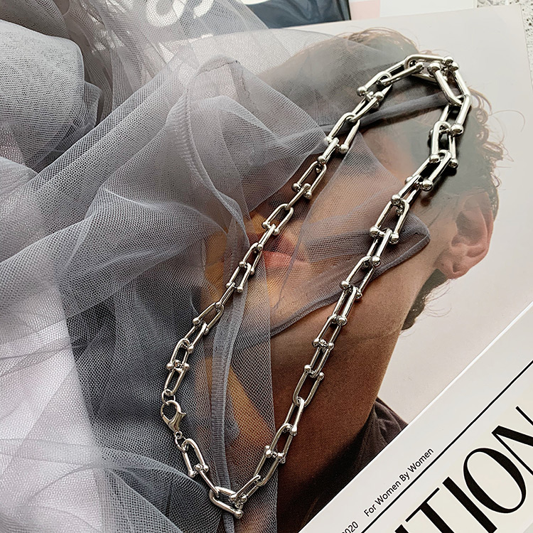 Dây chuyền mắt xích dày thời trang hip hop cá tính