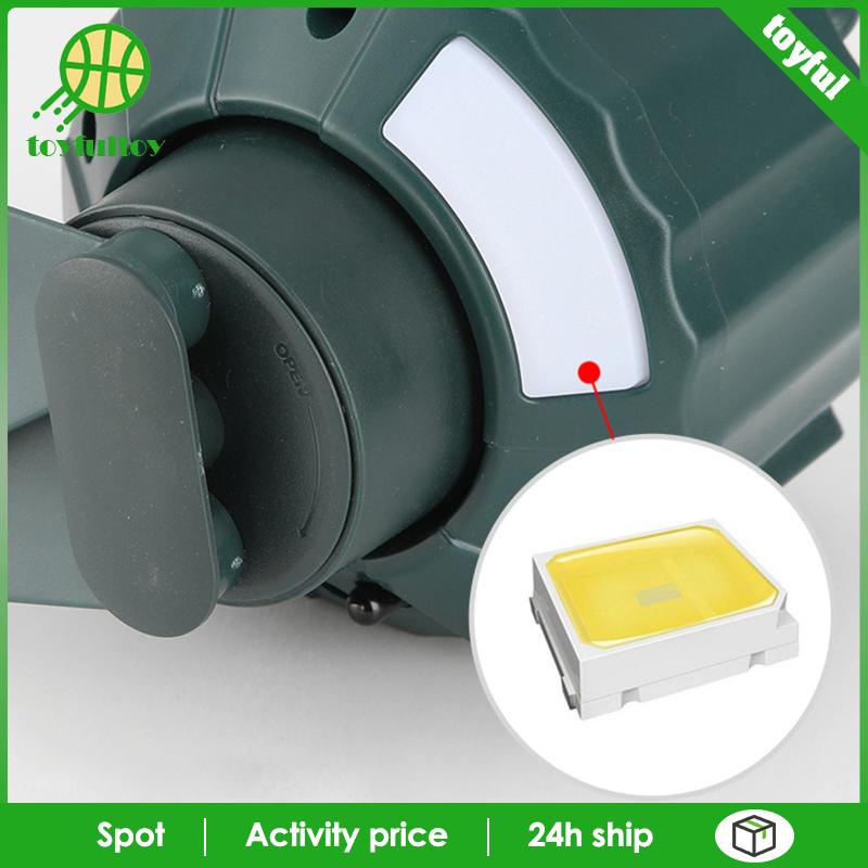 Quạt Cắm Trại 15600mAh Có Đèn LED Và Cổng Sạc USB