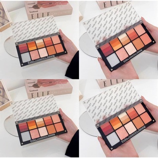 Bảng phấn mắt Inglot 10 ô [Nika Cosmetics]