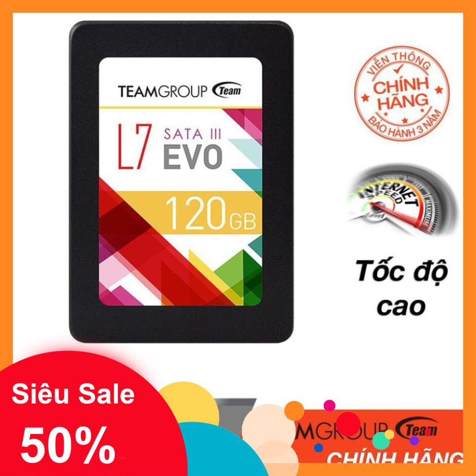 Ổ cứng SSD Team Group L7 120GB EVO Sata III - Hãng phân phối chính thức