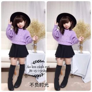 Áo len cánh dơi
