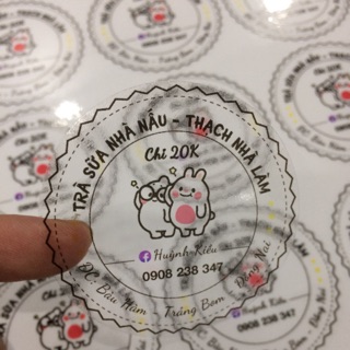 In tem theo yêu cầu