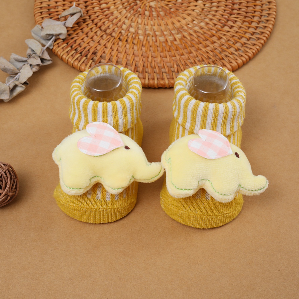 Vớ cotton Chống Trượt In Họa Tiết Hoạt Hình 3d Dễ Thương Cho Bé Sơ Sinh