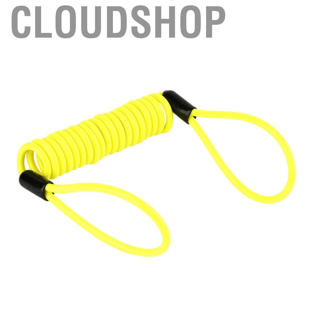 Dây Cáp Khóa Đĩa Xe Máy / Xe Đạp Atv 35mm Màu Vàng | BigBuy360 - bigbuy360.vn