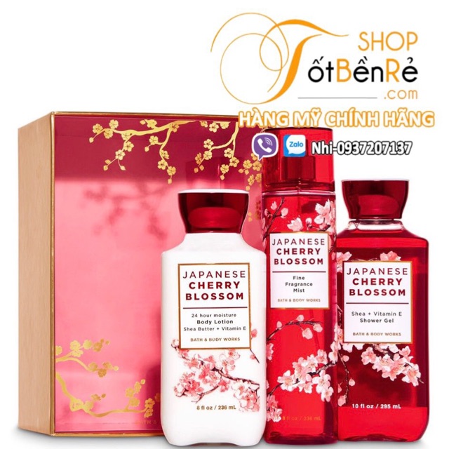 Body lotion sữa dưỡng thể Japanese Cherry Blossom 236ml - New