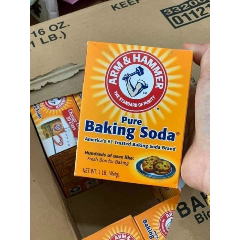 Bột Pure Baking Soda Arm & Hammer 454g