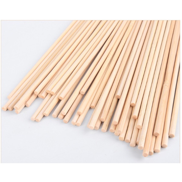 Que Gỗ Tròn Dài 30cm , 40cm , Que Gỗ Làm Mô Hình