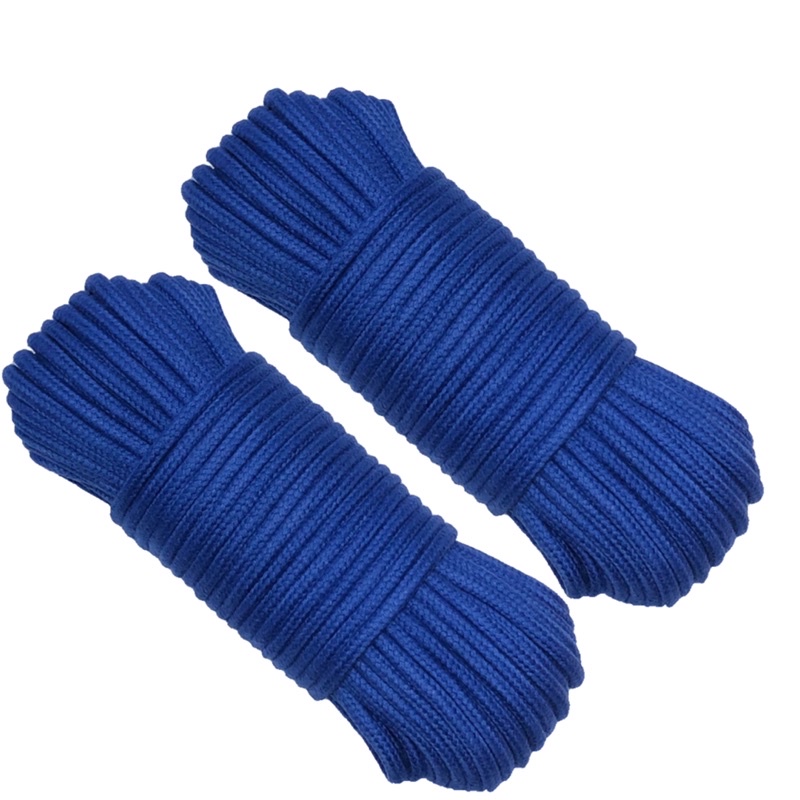 100 mét - Dây Thừng 5mm cotton rất chắc chắn dùng làm macrame, căng lều, dây phơi, thời trang, dây giày