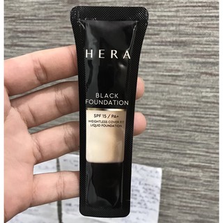 Kem nền Hera Black Foundation 1ml/gói - Kem lót Hera black
