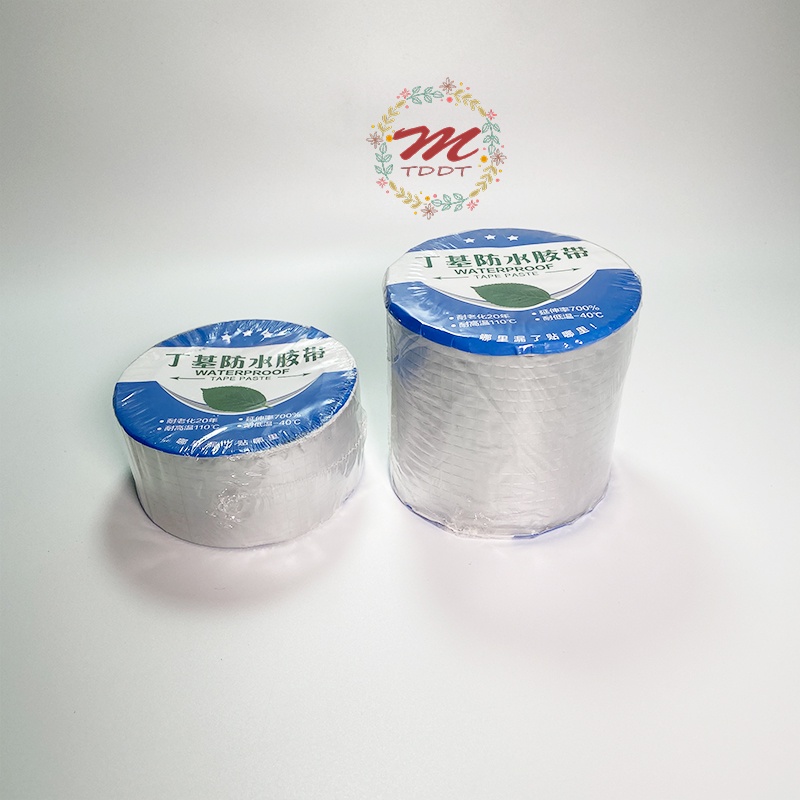 Băng Keo Chống Thấm Nhật Bản Siêu Dính Trên Mọi Bề Mặt, Chịu Nước, Chống Nhiệt Cuộn Dài 5m x  5cm, 10cm - MTDDT