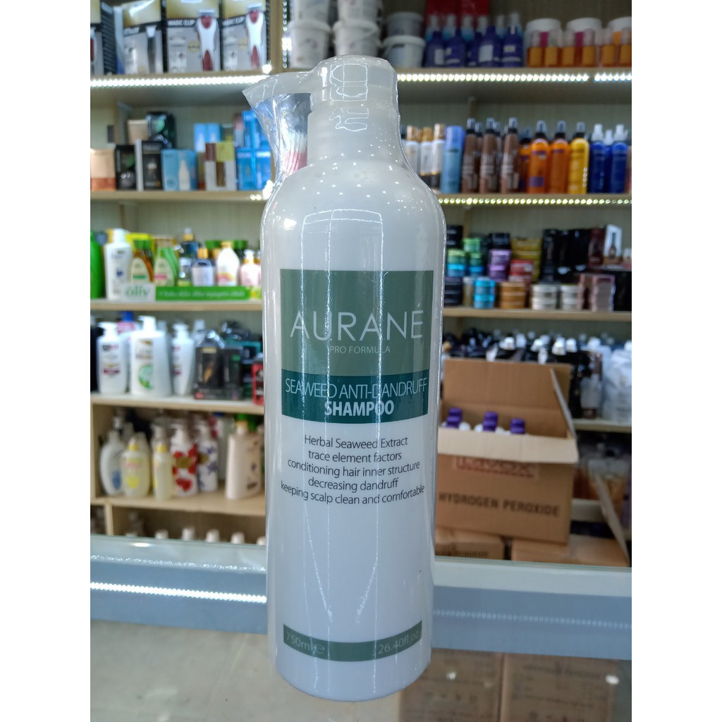 Gội trị gàu Aurane Seaweed Anti-Dandruff Shampoo 750ml