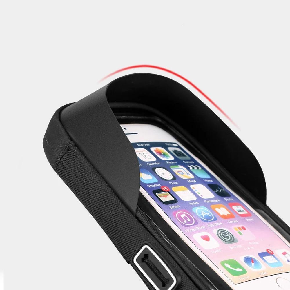 Giá Đỡ Điện Thoại 6.4 inch Chống Nước Thông Dụng Gắn Xe Đạp / Xe Máy
