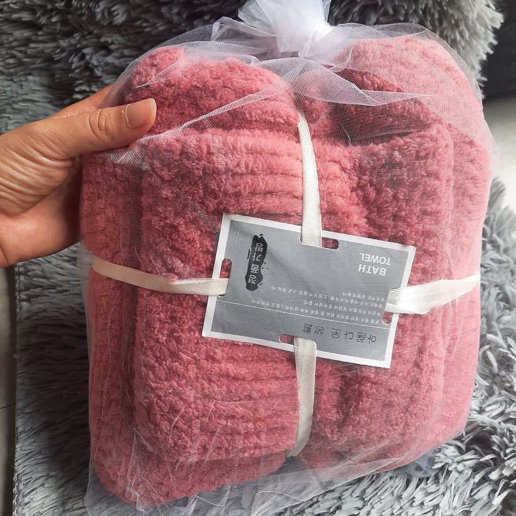 Set 2 khăn tắm cho bé