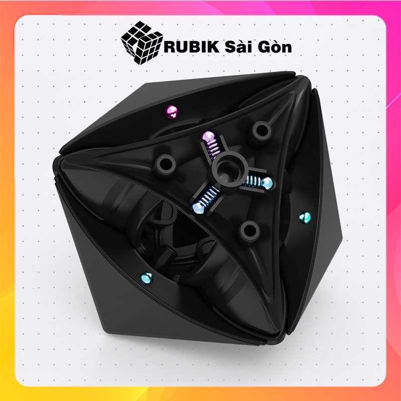 Rubik Ivy Cube Biến Thể Qiyi Rubic Lá Phong 6 mặt Maple Leaf Màu Sắc Đẹp Xoay Trơn Không Rít