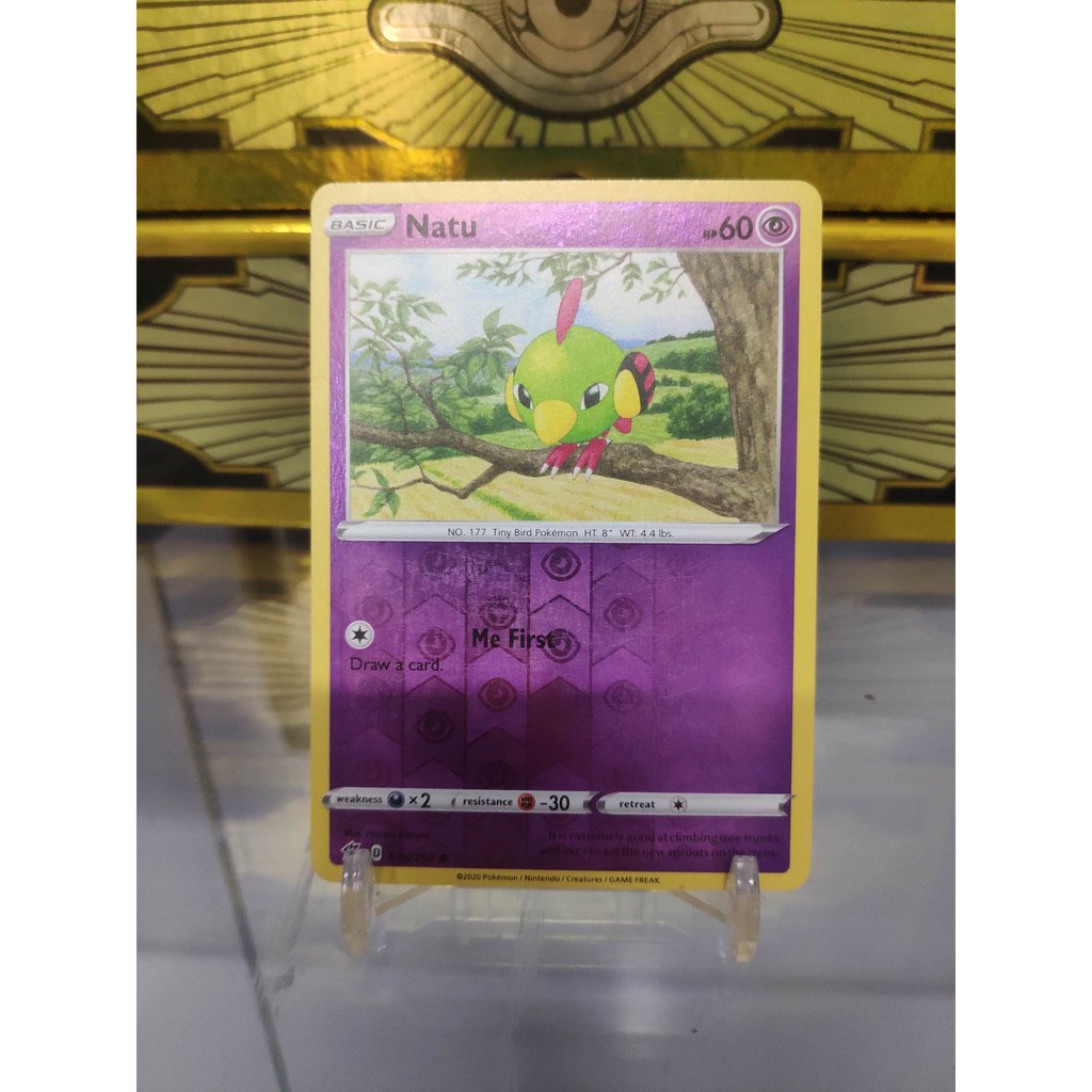 [ Dưa Hấu Yugioh ] Lá bài thẻ bài Pokemon Natu