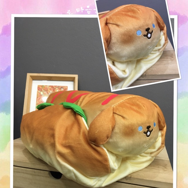 Gấu bông Bánh mì Yeast Ken Hot dogs chính hãng