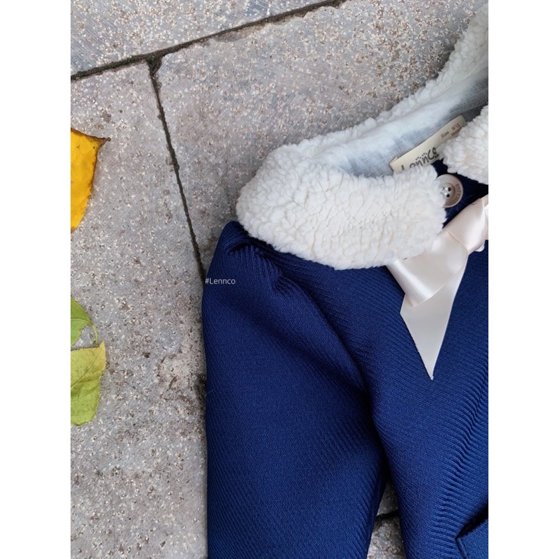 Áo dạ bé gái 9m/5t