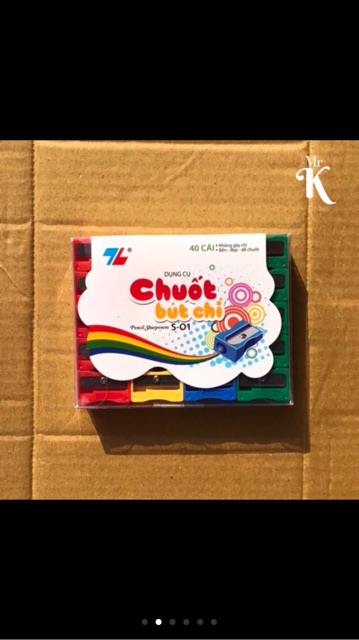 HỘP 40 CHUỐT BÚT CHÌ S-01