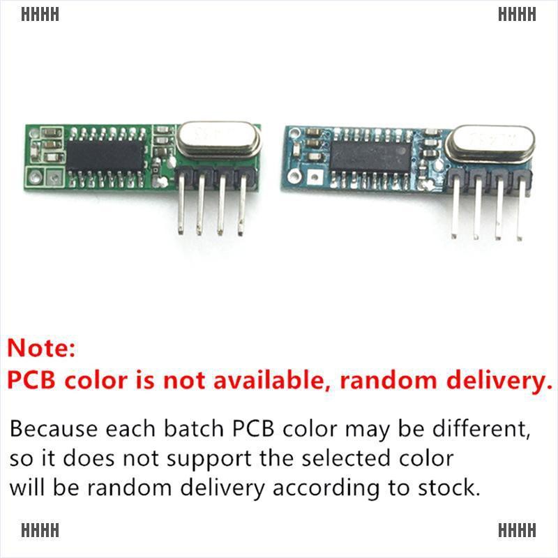 Bộ Thu Phát Tín Hiệu Rf 433mhz Cho Arduino