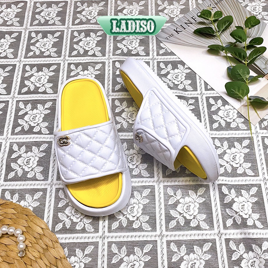 Dép nữ quai ngang siêu nhẹ  LADISO mẫu mới cực xinh  chất liệu cao cấp siêu êm - TT425