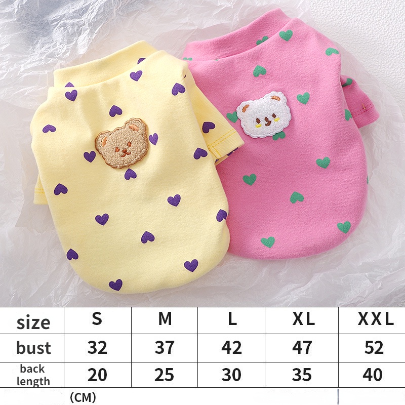 Áo Nỉ In Hình Gấu Teddy Dễ Thương Cho Thú Cưng