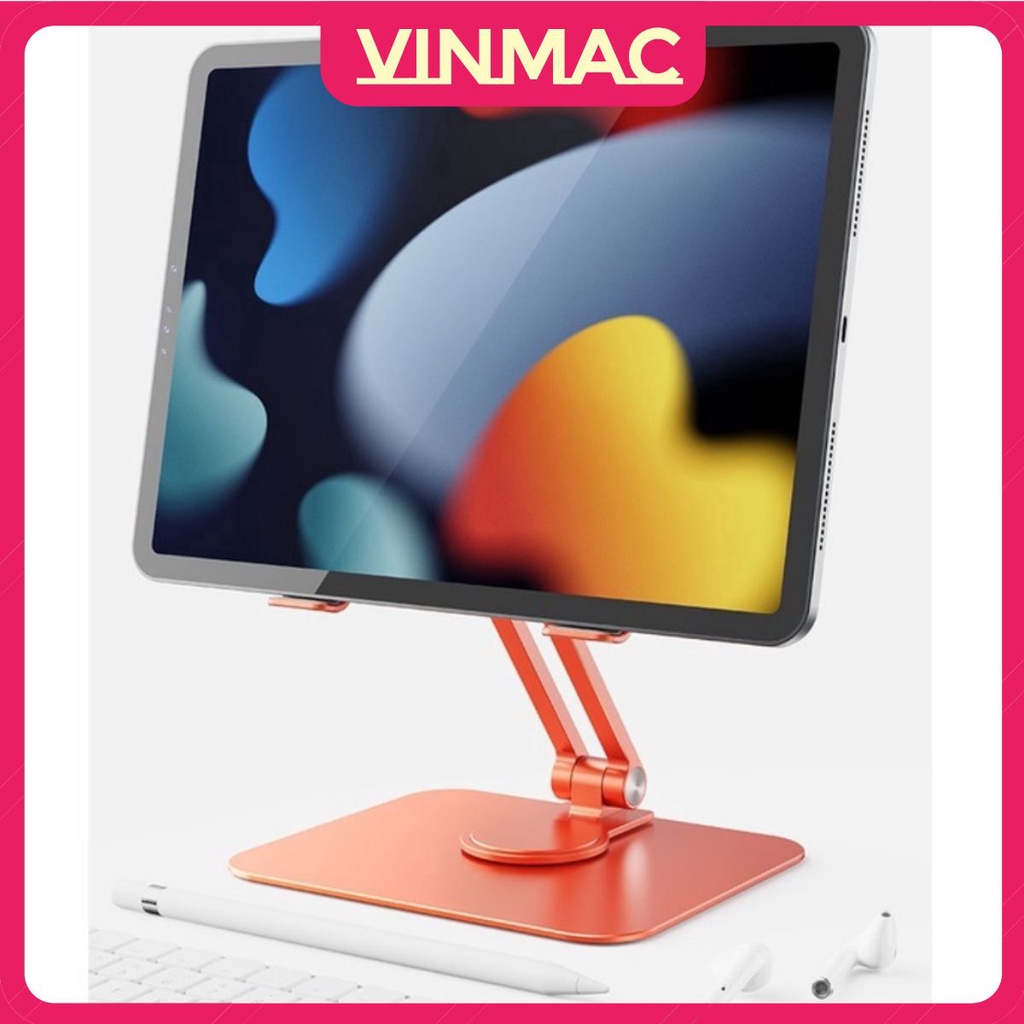 Kệ đỡ kê ipad, máy tính bảng Stand Boneruy L04 chân đế xoay 360 độ chắc chắn từ hơp kim nhôm cao cấp