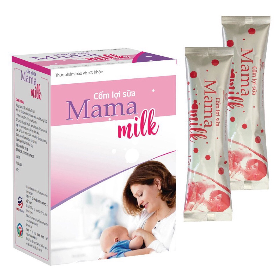 Thực phẩm bảo vệ sức khỏe Cốm lợi sữa MAMA-MILK