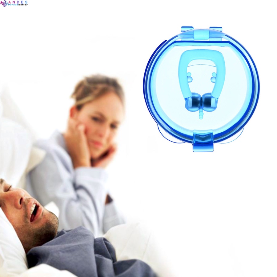 [Hàng mới về] Kẹp mũi silicon từ tính chống ngáy giải pháp hỗ trợ cho giấc ngủ