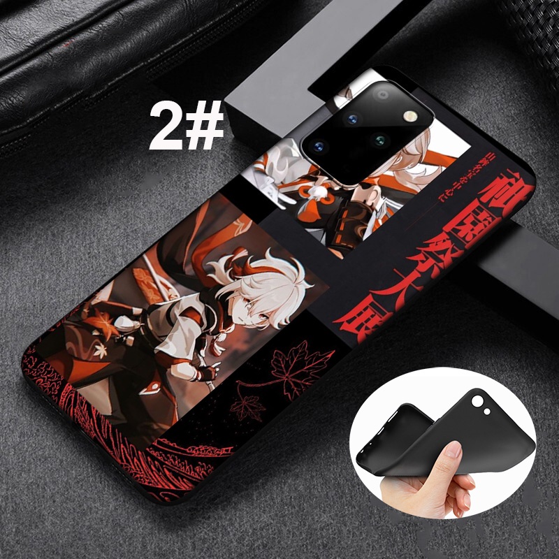 Ốp Điện Thoại Dẻo Họa Tiết Genshin Impact Cho Samsung Galaxy A11 A12 A22 A32 M21 M30s J4 Core A82 A9 GA64
