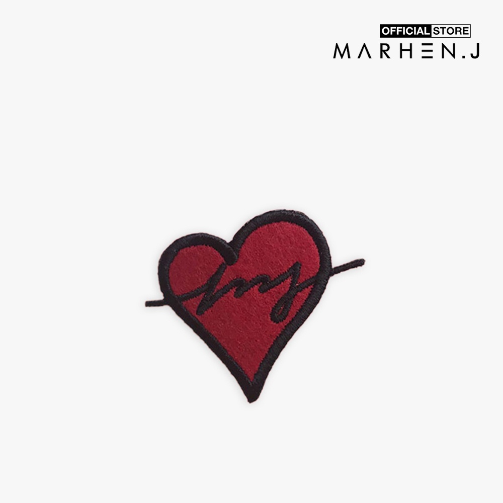 [Mã FAPRE5 giảm 10% đơn từ 1tr] Marhen.J - Set huy hiệu cài túi xách Wappen Heart-MJ19AWAPTH-RE