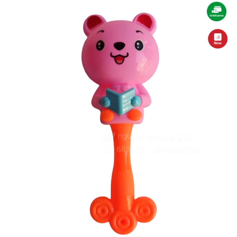 Đồ chơi lục lạc cầm tay hình thú ngẫu nhiên cho bé 3288-C11