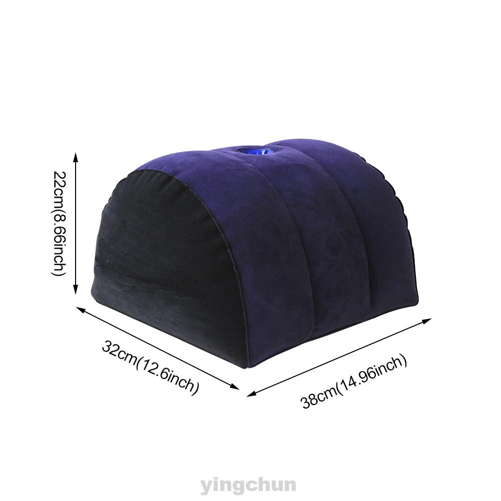Gối bơm hơi PVC mềm thư giãn cơ thể cho du lịch