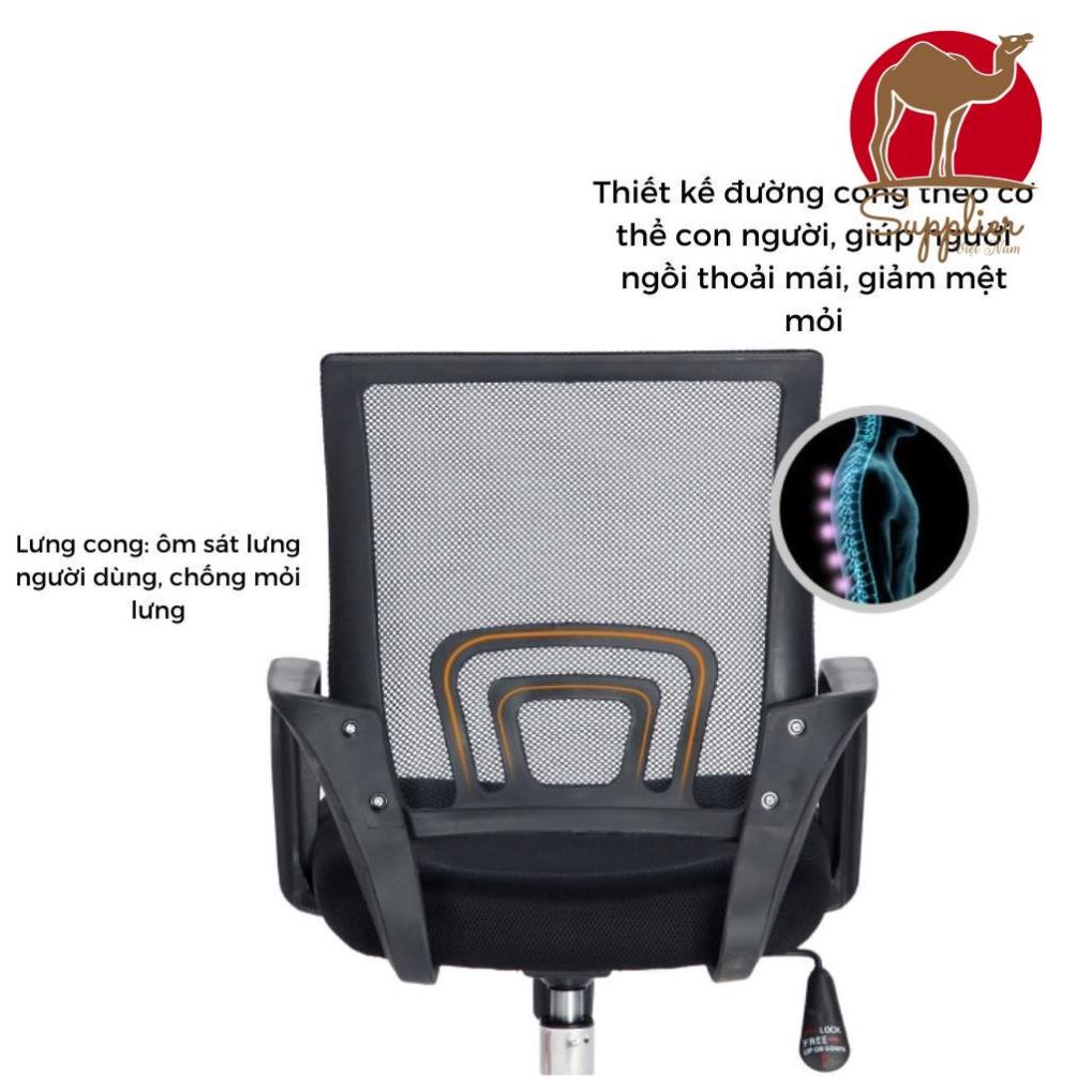 GHẾ XOAY CHO NHÂN VIÊN VĂN PHÒNG, HỌC SINH, SINH VIÊN, CHƠI MÁY TÍNH PC GAMING - MSP : G001