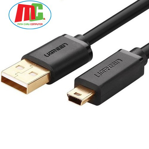 Bảng giá Cáp USB sang mini USB 1.5m UGREEN 10385-Hàng  bảo hành 18 tháng Phong Vũ