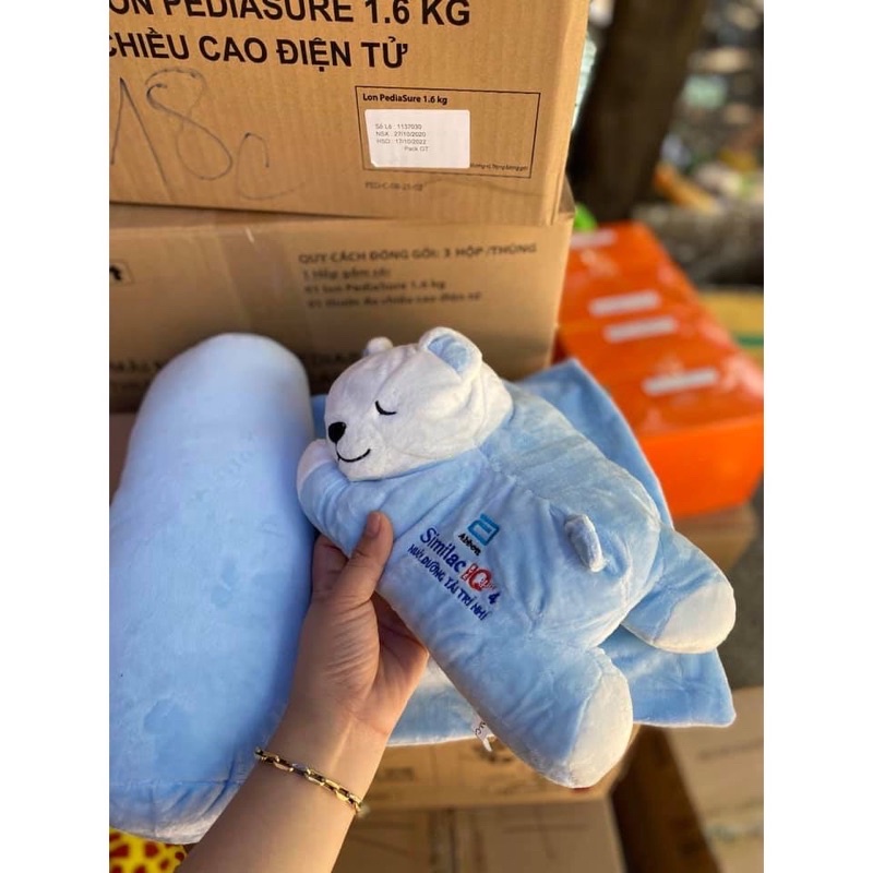 gối liền mền cho bé sơ sinh