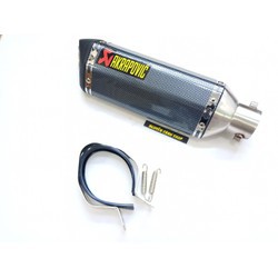 lon pô akrapovic carbon lục giác