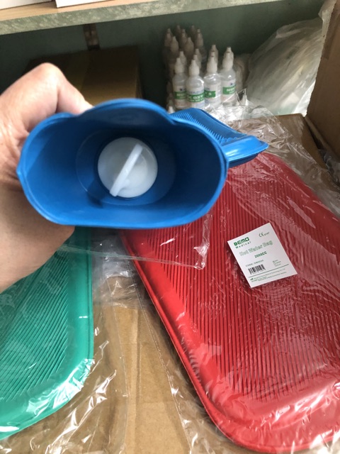 ❤️ TÚI CHƯỜM CAO SU NÓNG LẠNH ĐA NĂNG Túi Chườm Đổ Nước Nóng Cao Su Loại To 2000ml ,TÚI CHƯỜM ĐAU BỤNG KINH 2L