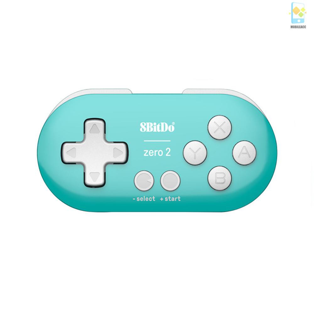 Tay Cầm Chơi Game Bluetooth 8bitdo Zero 2 Cho Nintendo Switch Windows Andro