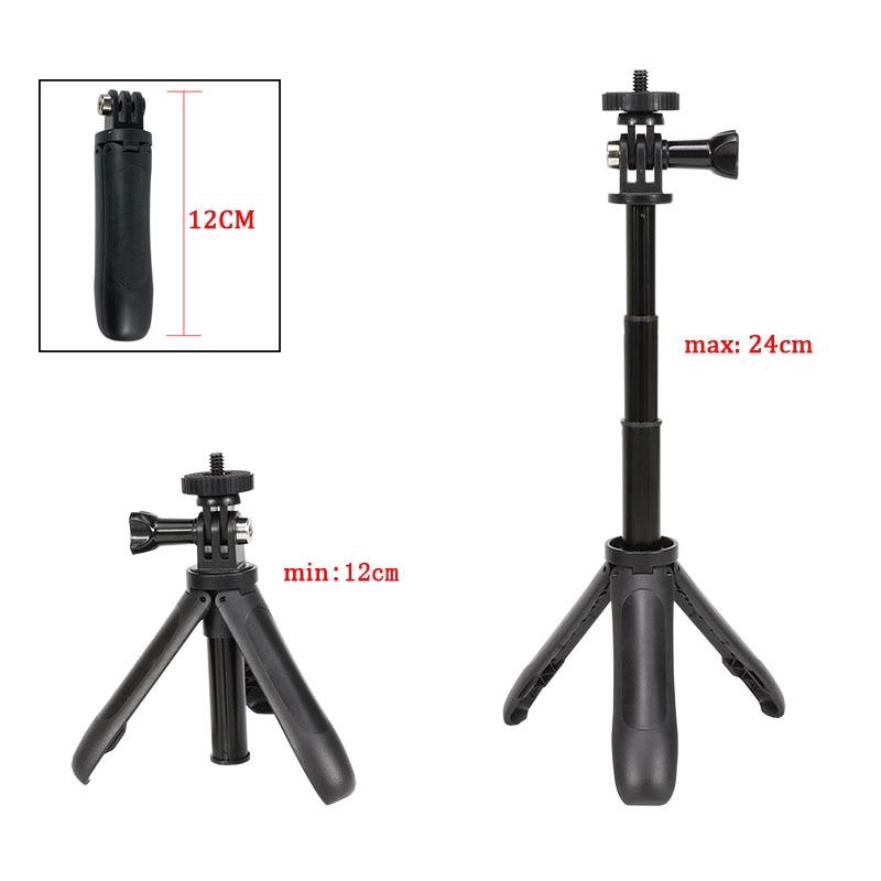 Pocket Pole Mini Selfie Stick+Extendable Handle Tripod For gopro 9 Hero 8 7 6 5 Insta360 Xiaomi Yi 4K EKEN SJCAM DJI OSMO