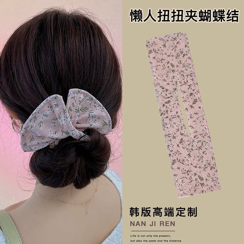 Kẹp Tóc Hình Nơ / Hoa Xinh Xắn Thời Trang Cao Cấp