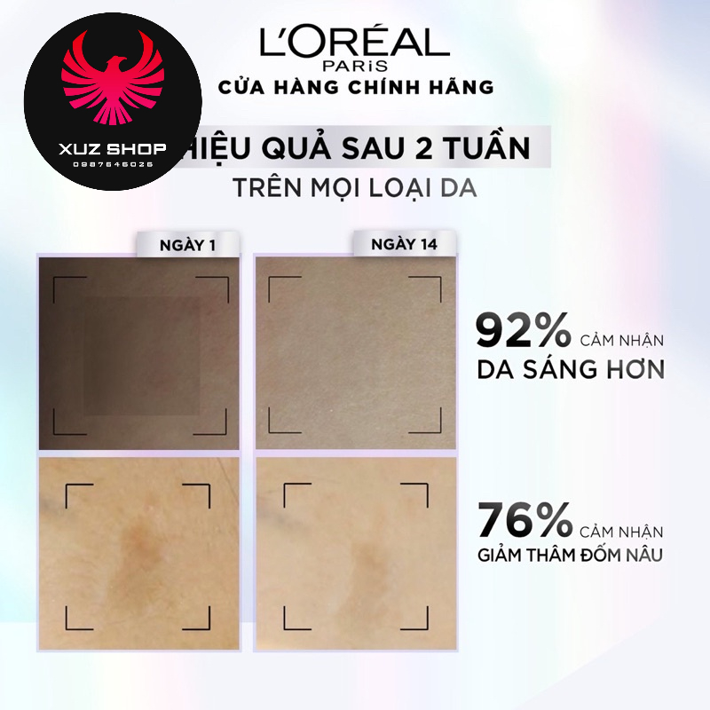 7.5ml - Kem Dưỡng Sáng Da Mờ Thâm Nám Tàn Nhang L’OREAL ban đêm