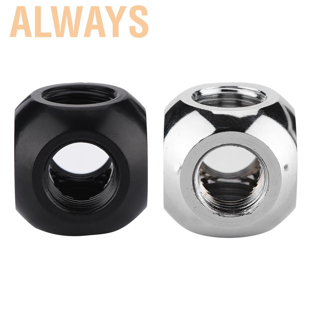 [Seller Recommend] Khớp nối 4 cổng ren xoắn G1/4&quot; cho hệ thống làm mát nước của máy tính bàn