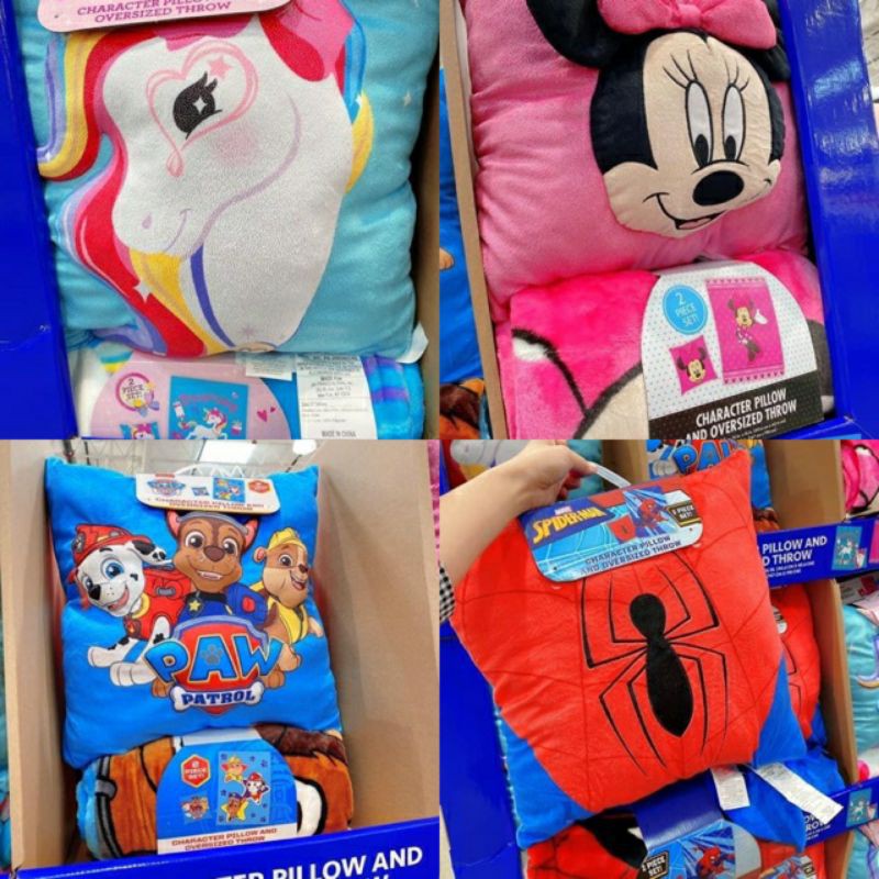 BỘ MỀM VÀ GỐI HOẠT HÌNH ĐÁNG YÊU NHẬP VỀ TỪ MỸ CHO BÉ HÌNH PONY / Chuột minnie MỀM MỊN