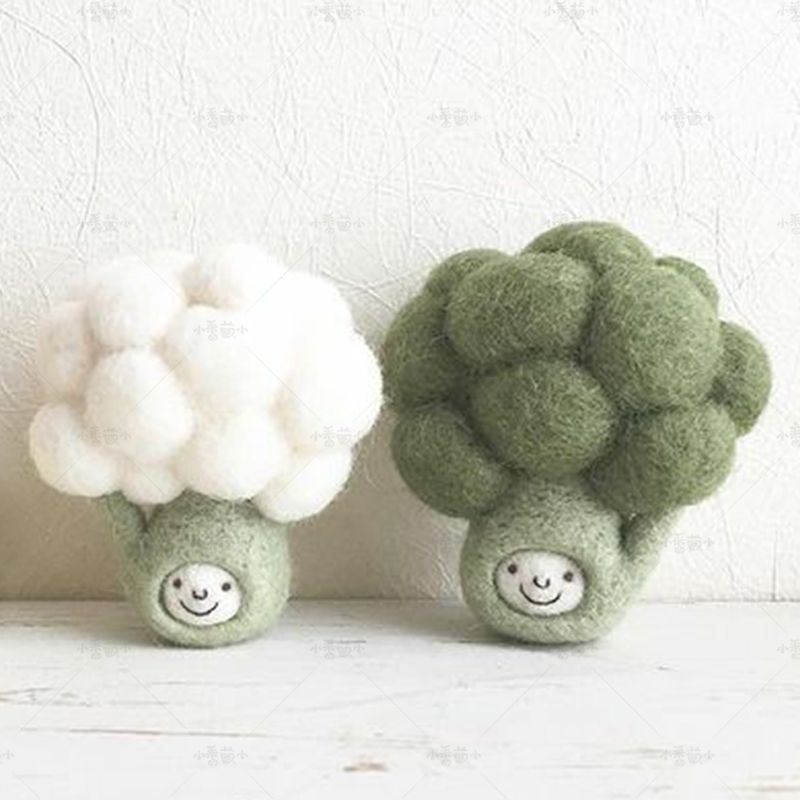 Len Chọc Mã Màu 41-80 (Needle Felt) 5g/Gói