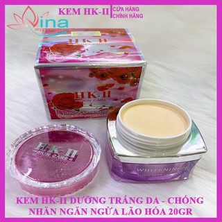 KEM HK-II DƯỠNG-TRẮNG DA -CHỐNG NHĂN NGĂN NGỪA LÃO HÓA 20GR