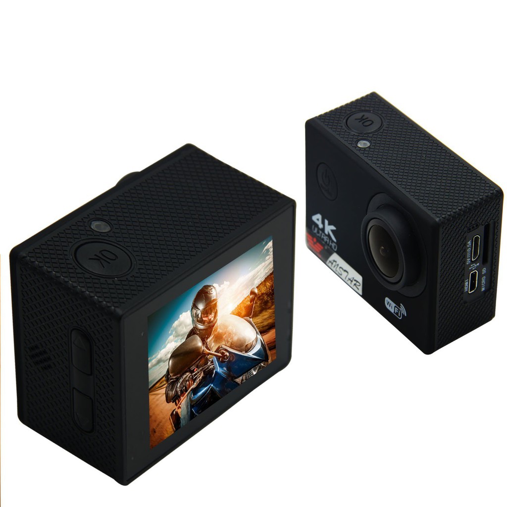 Máy ảnh hành động 4K WIFI chống thấm nước kiểu dáng thể thao cho hình ảnh HD | BigBuy360 - bigbuy360.vn